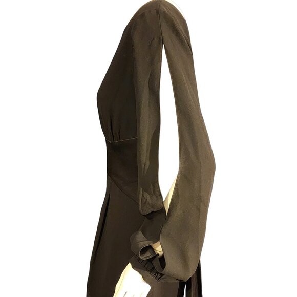 Size 4 BCBG Max Azria Abigayle LBD W/Beaded Dove Customized W/Embroidery Birds - Picture 5 of 13